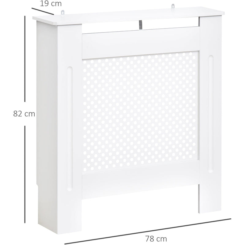 Wooden Radiator Cover, Diamond Design, L78 x W19 x H82 cm