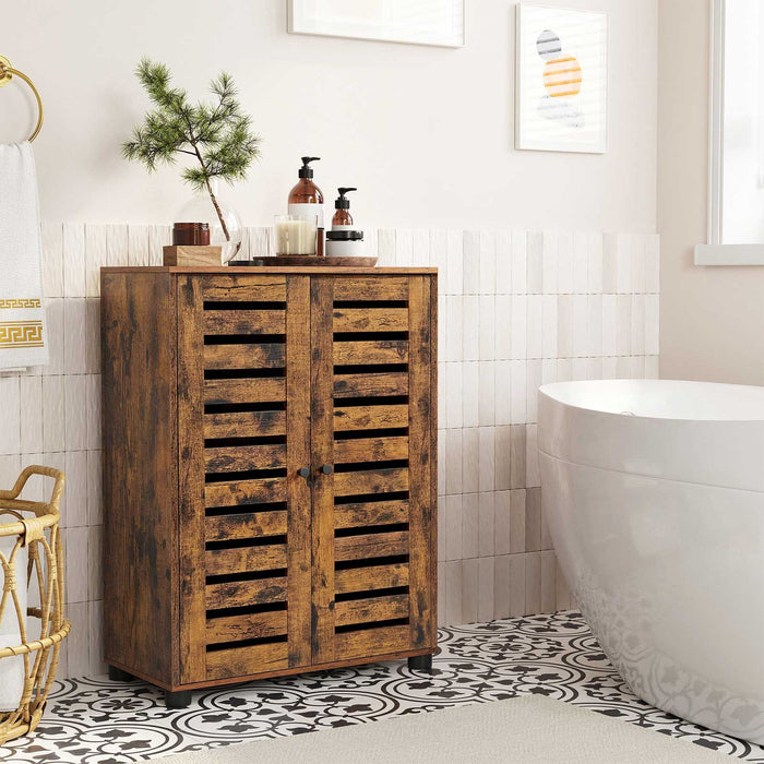 Vasagle Industrial Bathroom Storage Floor Cabinet