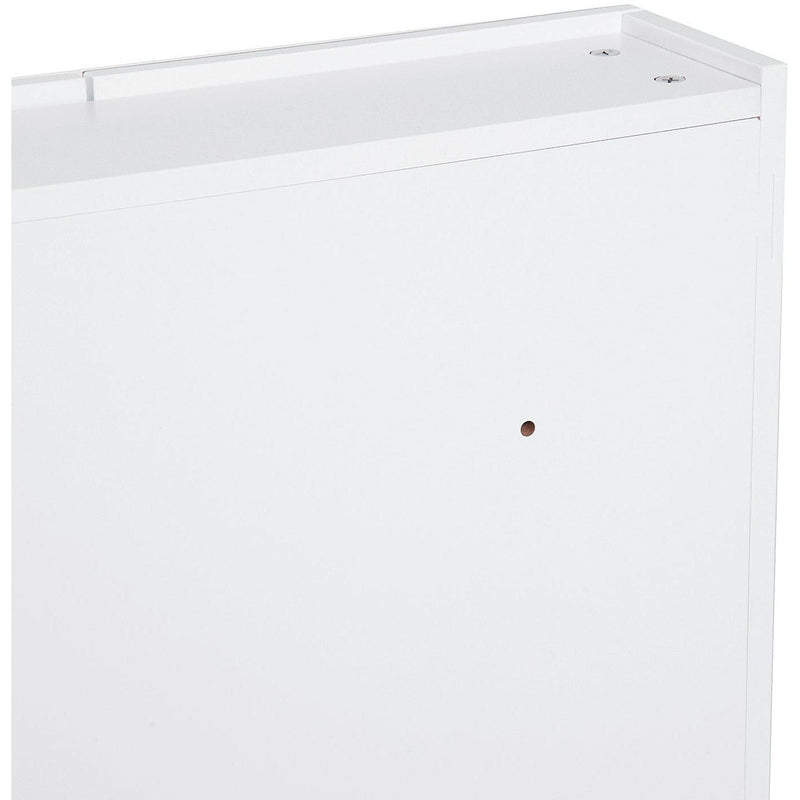 Bathroom Mirror Cabinet, 2 Doors, 70 x 15 x 60 cm, White