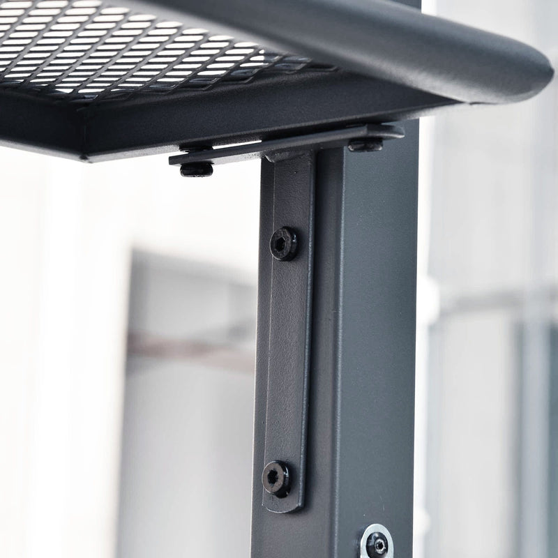 BBQ Gazebo, Double-Tier, Patio Deck Cover, 2.5M (8ft), Grey