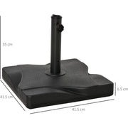 20kg Garden Parasol Base Outsunny