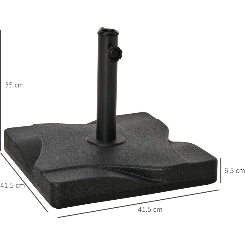 20kg Garden Parasol Base Outsunny