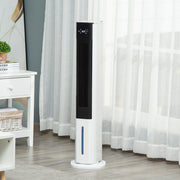 42" White Portable Air Humidifier Cooler Homcom