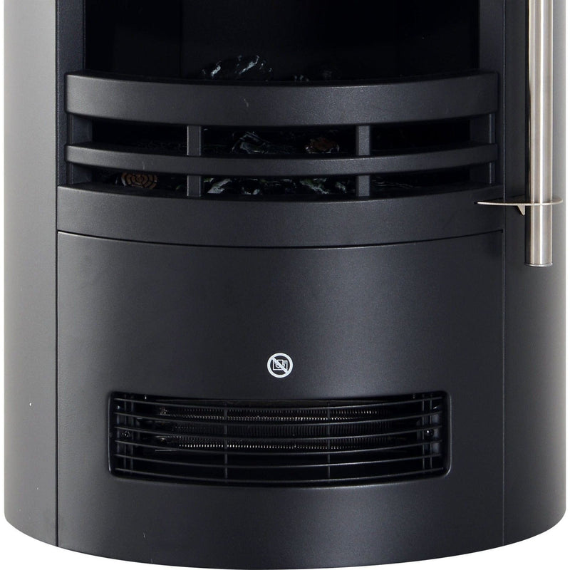 Portable Electric Fireplace, Flame Effect, 1000/2000W