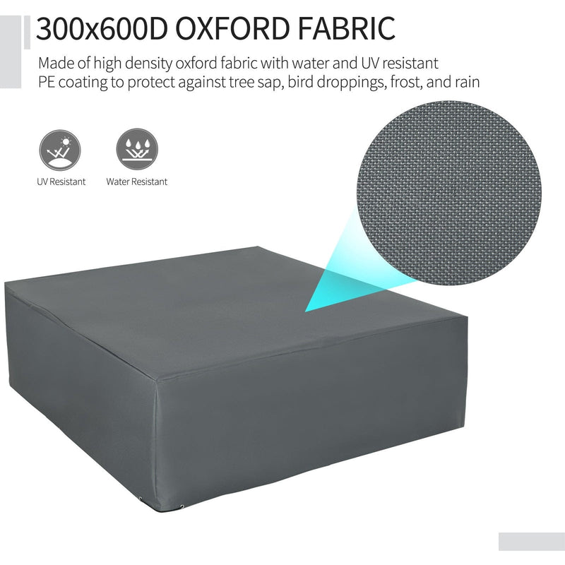 Waterproof Outdoor Garden Furniture Cover,  205 x 192 x 61cm