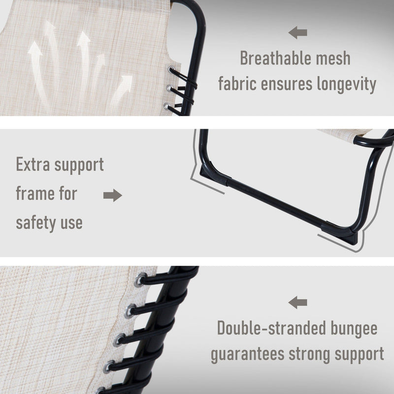 Lightweight Foldable Sun Lounger