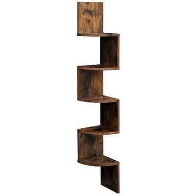 Wall Mounted Corner Shelf Unit by Vasagle