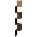 Wall Mounted Corner Shelf Unit by Vasagle