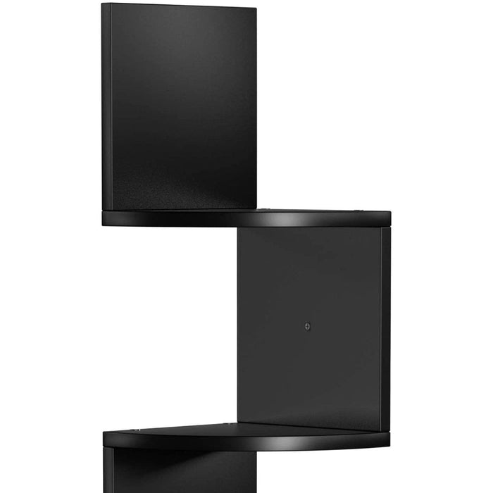 Vasagle 5 Tier Floating Shelf, Black