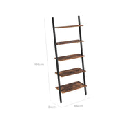 Vasagle Industrial 5 Tier Ladder Shelf