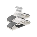 Songmics Non-Slip Hangers, White & Grey (50 Pack) Songmics