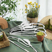 Songmics Non-Slip Hangers, White & Grey (50 Pack) Songmics