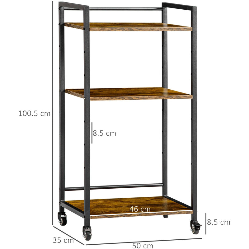 Printer Stand on Wheels