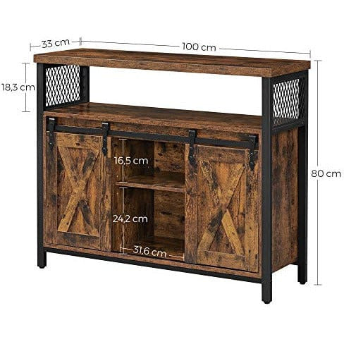 Industrial Sideboard Cabinet by Vasagle