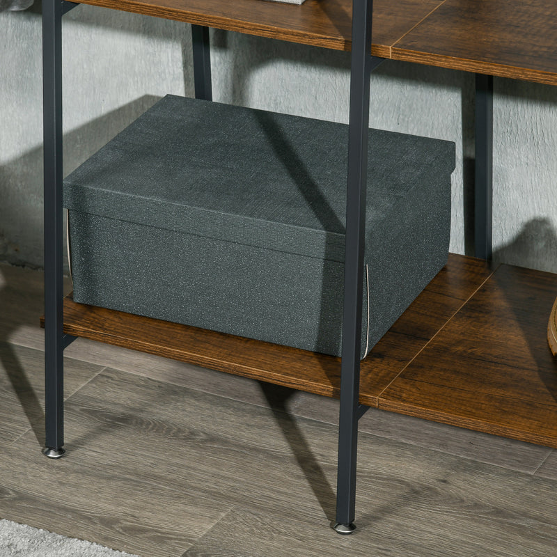 Industrial Entryway Coat Rack With Shoe Organiser