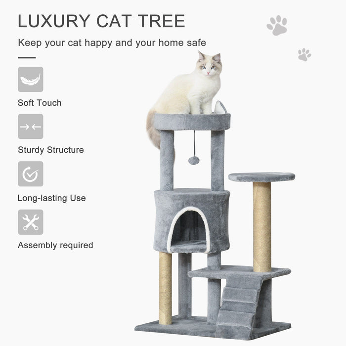 Cat Tree Tower With Scratching Post