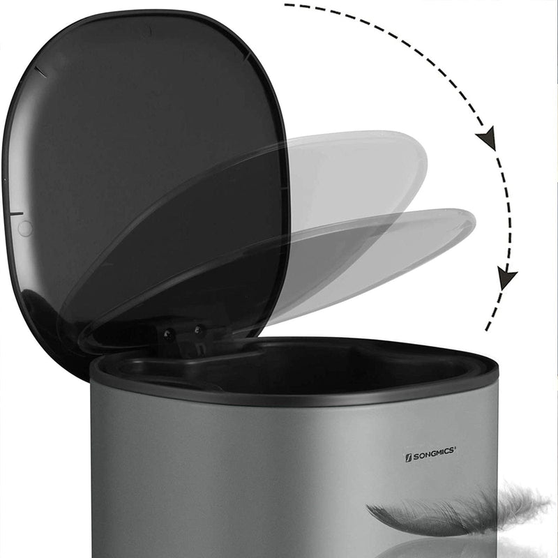 5L Pedal Bin With Soft Close Lid by Songmics