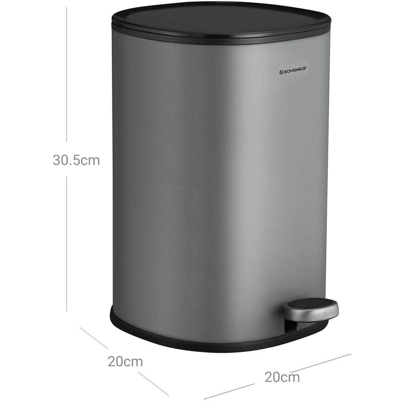 5L Pedal Bin With Soft Close Lid by Songmics