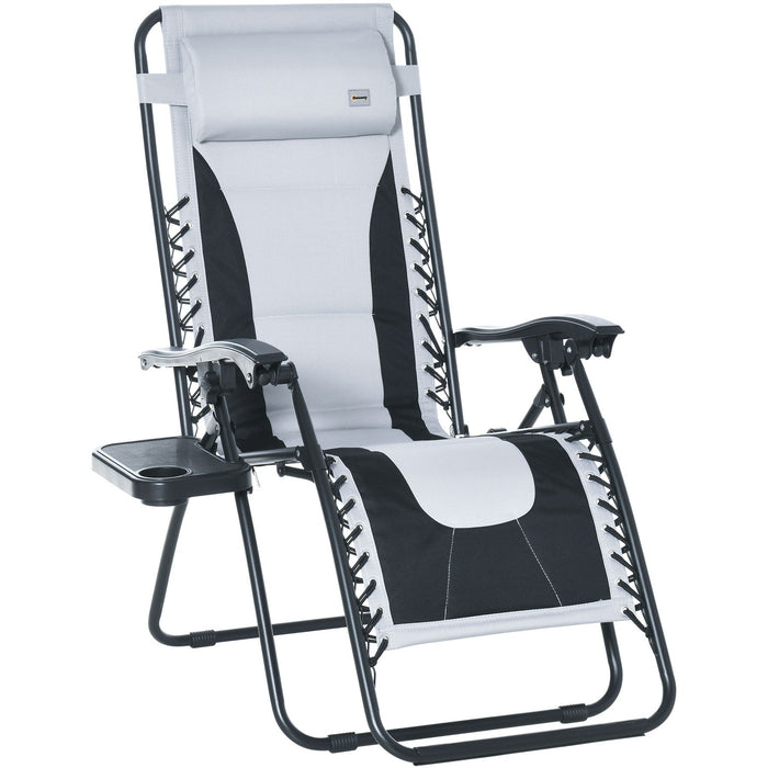 Zero Gravity Chair With Cup Holder and Pillow