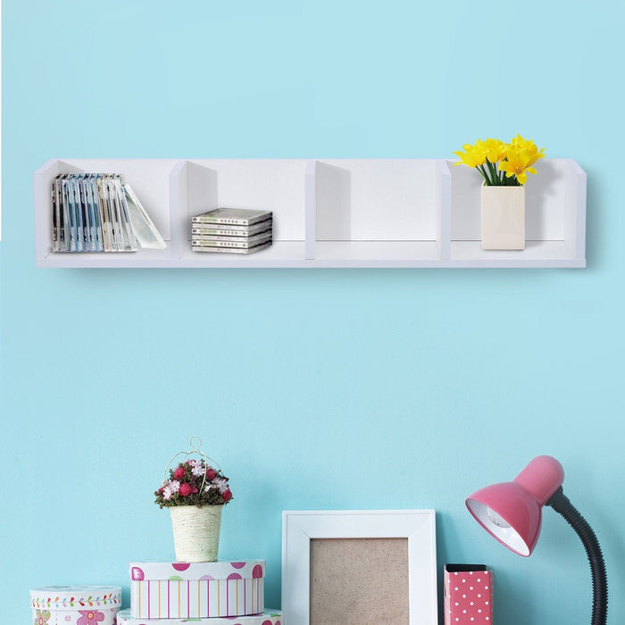 Cube Wall Shelves, 95L x 17W x 18H cm