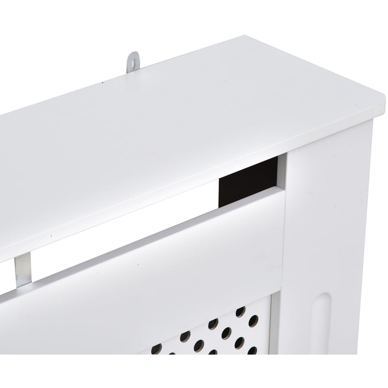 Wooden Radiator Cover, Diamond Design, L78 x W19 x H82 cm