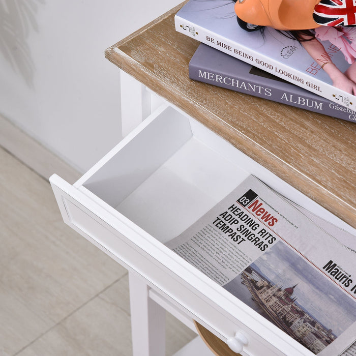 Console Table For Small Hallways - H80 x L75 x W27cm