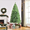 7ft Artificial Christmas Tree 2.1M With Metal Stand AOSOM