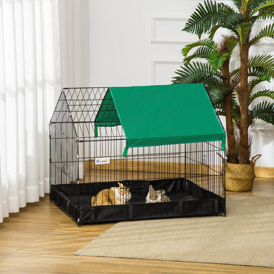 Guinea Pig Cage, No Leaking Bottom Pawhut