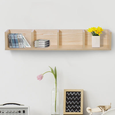 Cube Wall Shelves, 95L x 17W x 18H cm Homcom