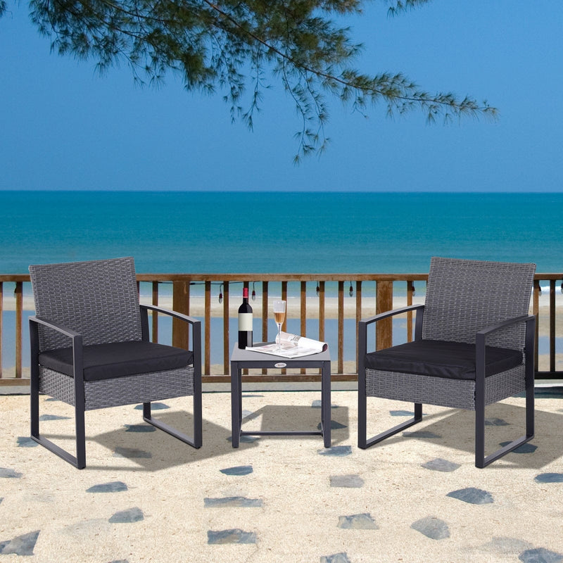 Rattan Bistro Set For 2