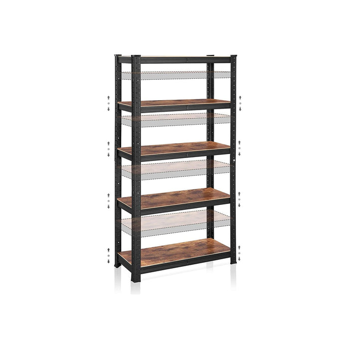 Industrial Style Storage Shelving Unit 650kg High Load