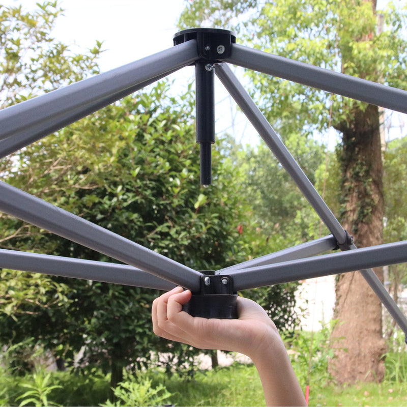 3x3 Pop Up Gazebo, Easy Setup, Leg Weights & Carrying Case