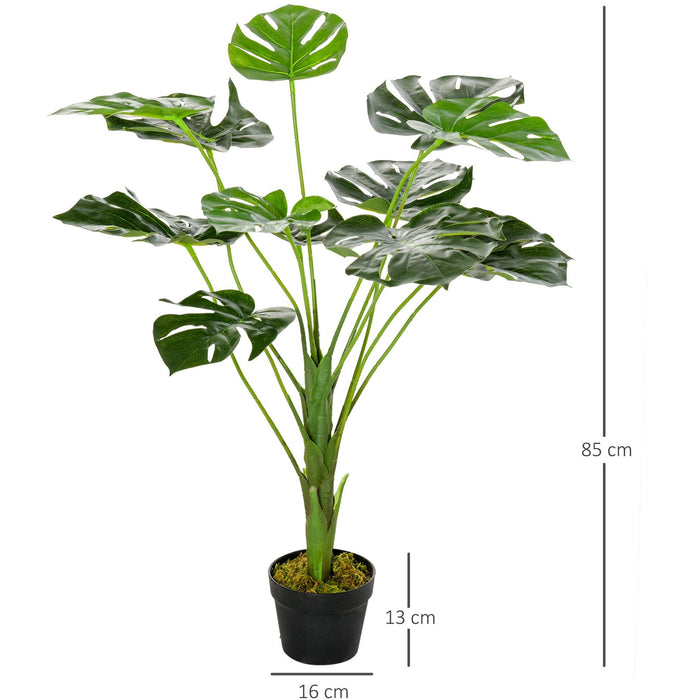 2.8FT Artificial Monstera Indoor/Outdoor Tree