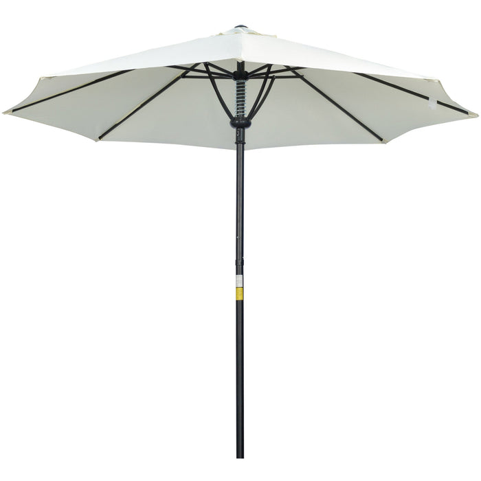 3m Garden Parasol, Cream