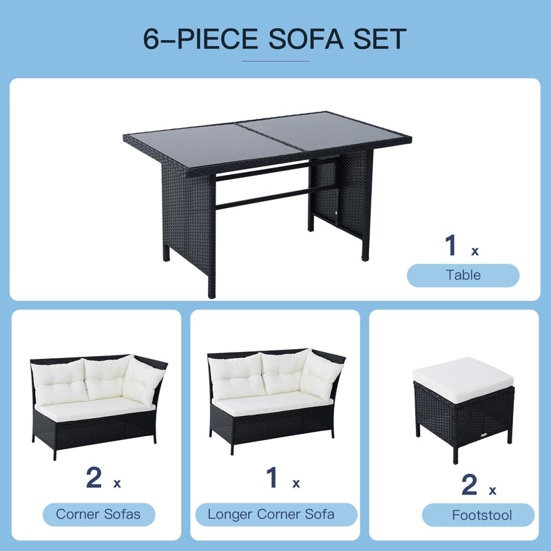 Outdoor Dining Set For 8 Outsunny