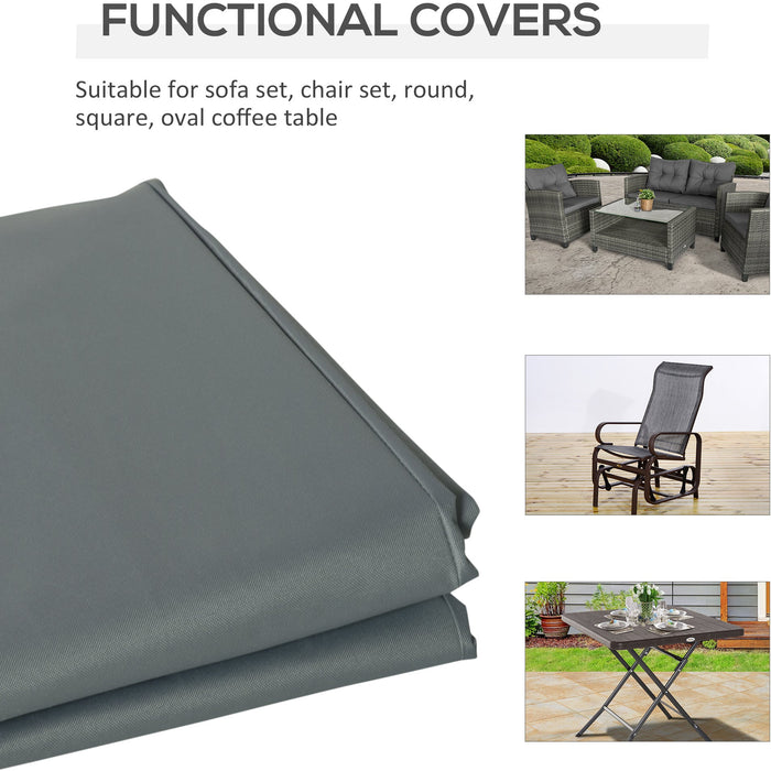 Waterproof Cover For Outdoor Sofa, 190 x 72 x 76cm