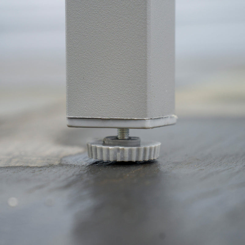 6 Seater Outdoor Dining Set, Grey