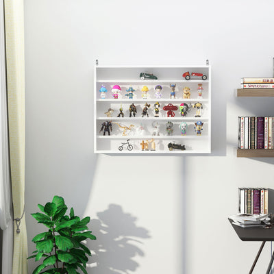 White 5-Tier Wall Display, 60x80cm Homcom