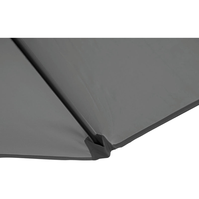 2.5M Cantilever Garden Parasol with 360° Rotation, Grey