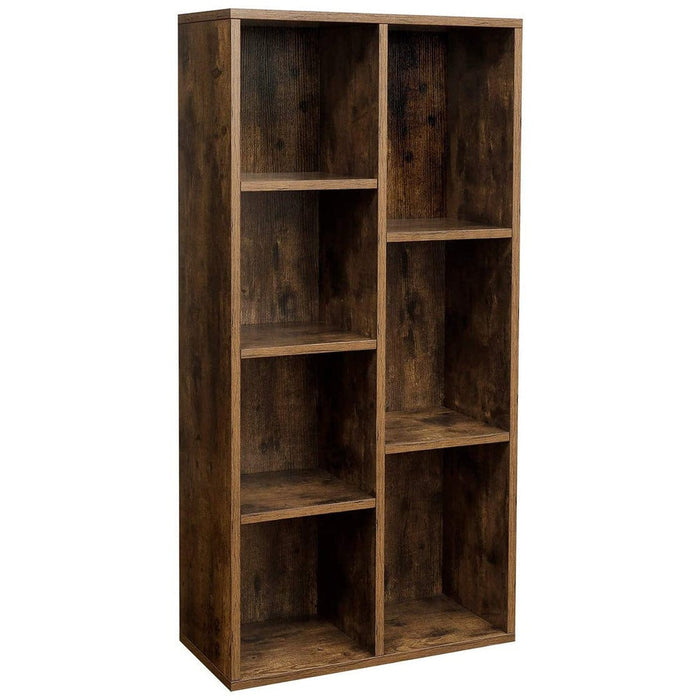 Vasagle Bookcase, Rustic Brown