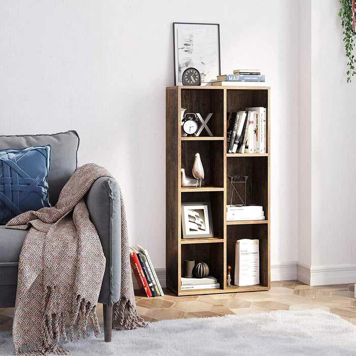 Vasagle Bookcase, Rustic Brown