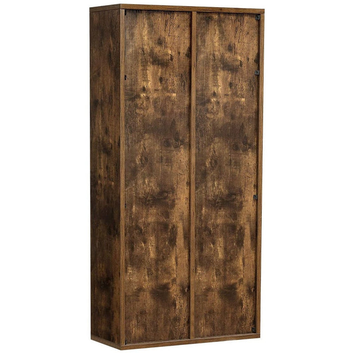 Vasagle Bookcase, Rustic Brown