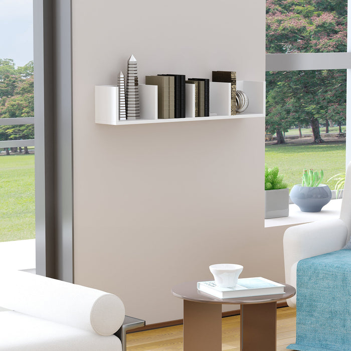 Cube Wall Shelves, 95L x 17W x 18H cm