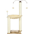 Cat Tree Tower With Sisal Rope Scratching Post Pawhut