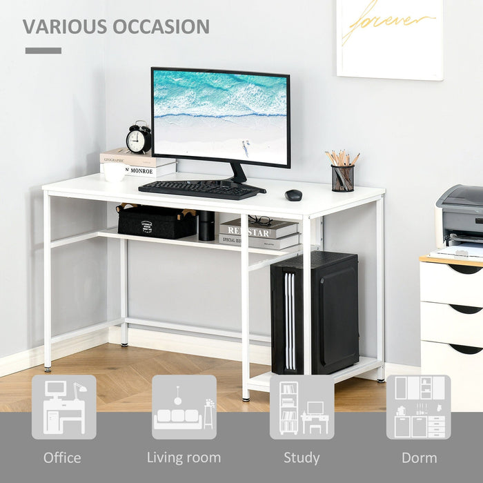 Home Office Desk with Storage