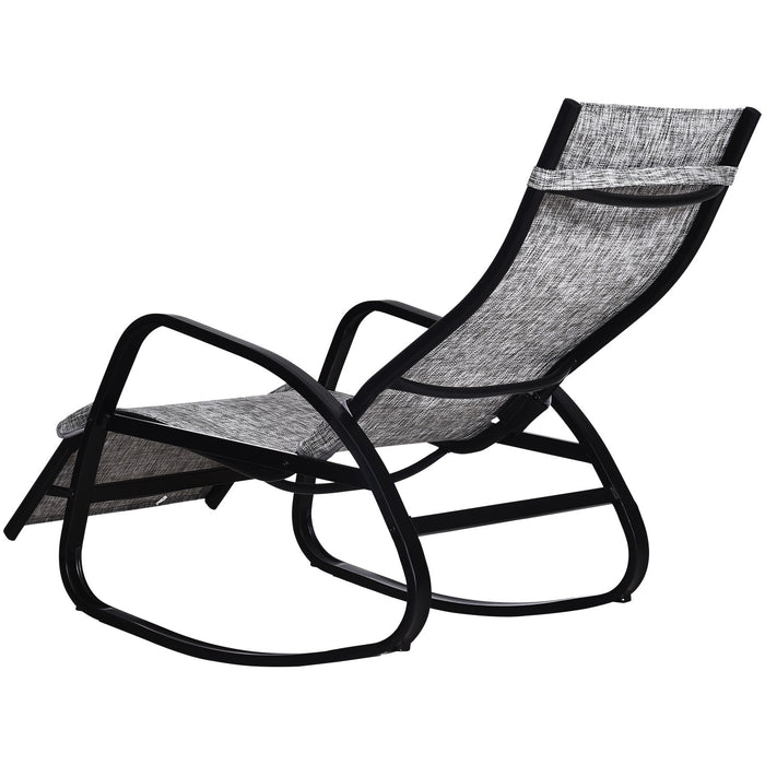 Folding Rocking Sun Lounger