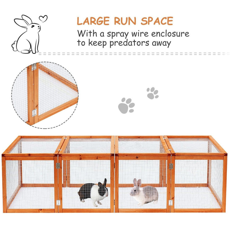 Outdoor Run For Rabbits