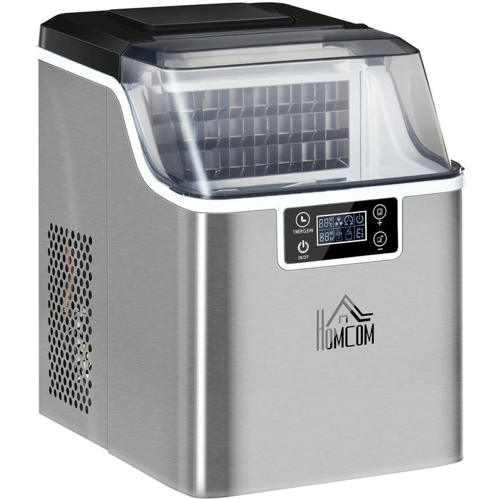 Counter Top Ice Maker, 20kg/24Hrs, 3.2L, Adjustable Cube Size