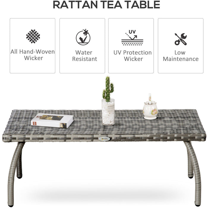 Rattan Garden Coffee Table