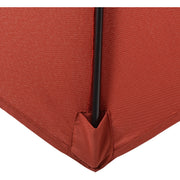 2m Outdoor Patio Parasol - Sun Shade, 6 Ribs Outsunny